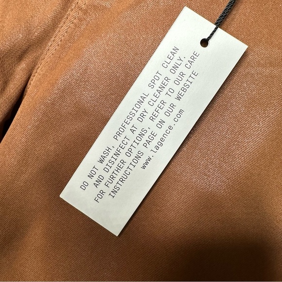 L’AGENCE NWT Marguerite Skinny Jeans in Java Coated Size 26 - Picture 8 of 11